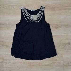 NEW Anthropologie Leifnotes Braided Scallop Top
